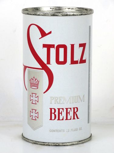 1958 Stolz Premium Beer 12oz 137-04v Unpictured Flat Top Can Buffalo New York