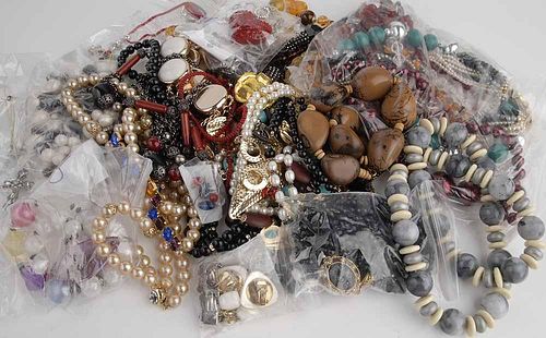 Large Assortment of Beaded Jewelry