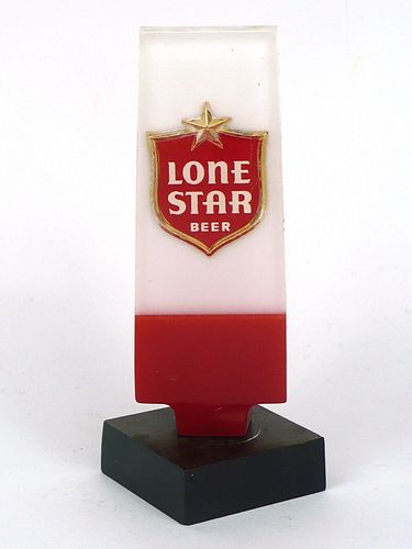 1965 Lone Star Beer Tap Handle San Antonio Texas