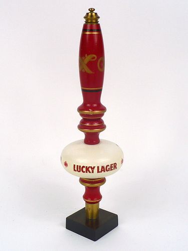 1967 Lucky Lager Beer Tap Handle Los Angeles California