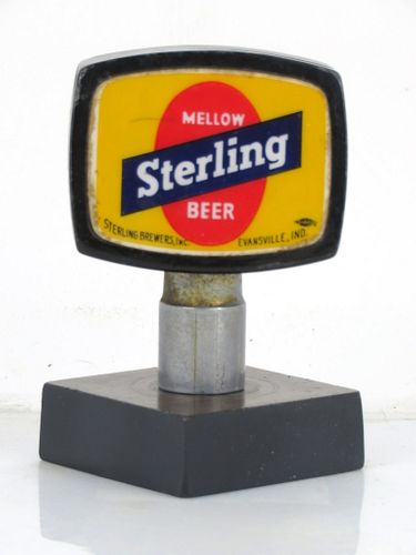 1956 Sterling Beer Tap Handle Evansville Indiana