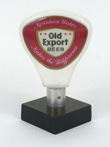 1959 Old Export Beer Tap Handle Cumberland Maryland