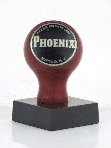 1953 Phoenix Beer Ball Tap Handle Buffalo New York