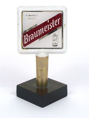 1960 Braumeister Beer Tap Handle Milwaukee Wisconsin
