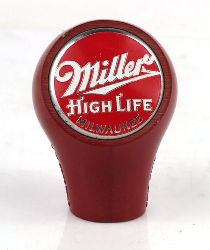 1944 Miller High Life Beer Ball Tap Handle Milwaukee Wisconsin