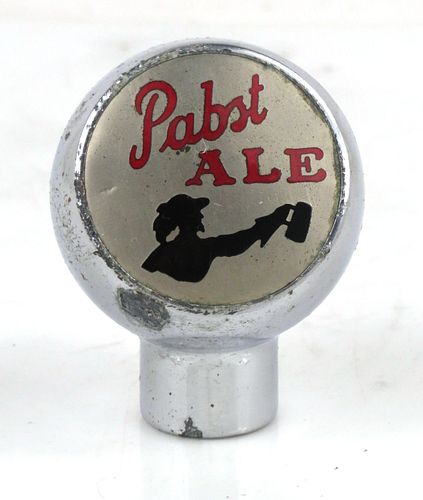 1934 Pabst Ale Ball Tap Handle Milwaukee Wisconsin