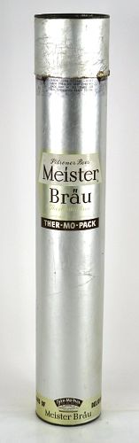 1951 Meister Bräu Beer Ther-Mo-Pack Can Cooler Chicago Illinois