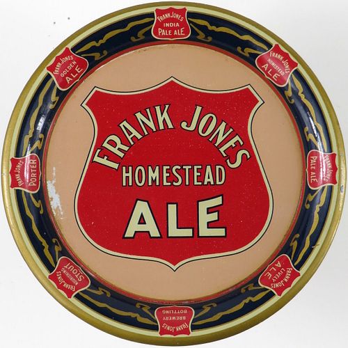 1933 Frank Jones Ale Tip Tray Portsmouth New Hampshire