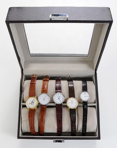Five Fashion Watches, Leather Watch
