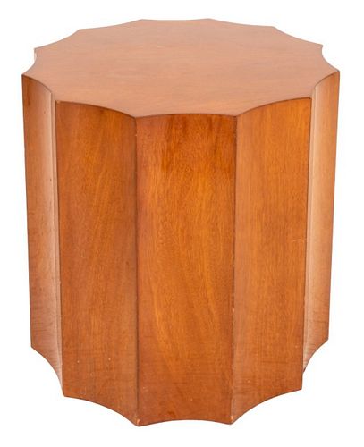 Neoclassical Cut Column Form Low Table