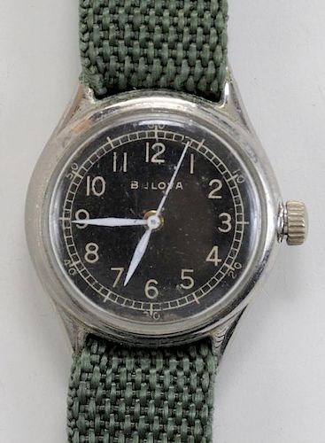 Bulova Military Style Wristwatch