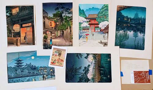 Koitsu Tsuchiya Woodblock Prints
