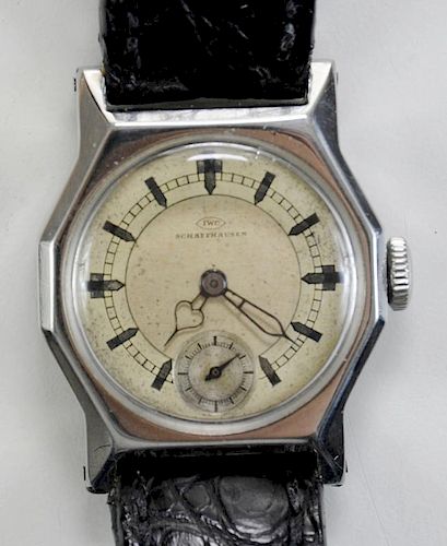 IWC Stainless Steel Wristwatch