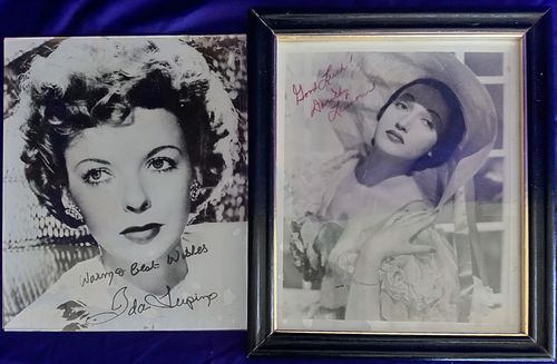 Vintage Actor Photo Autographs