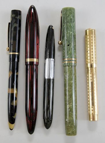 Five Vintage Sheaffer Pens