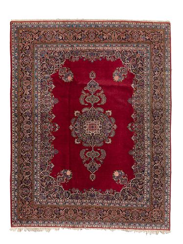 A Kerman wool rug