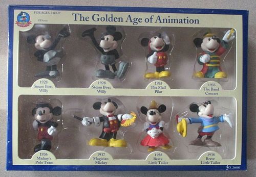 Disney Mickey Mouse World The Golden Age of Animation Figures 1928-1938