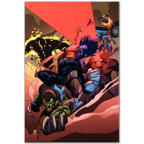 Marvel Comics "Secret Invasion: X-Men #1" Numbered Limited Edition Giclee on Canvas by Cary Nord with COA.