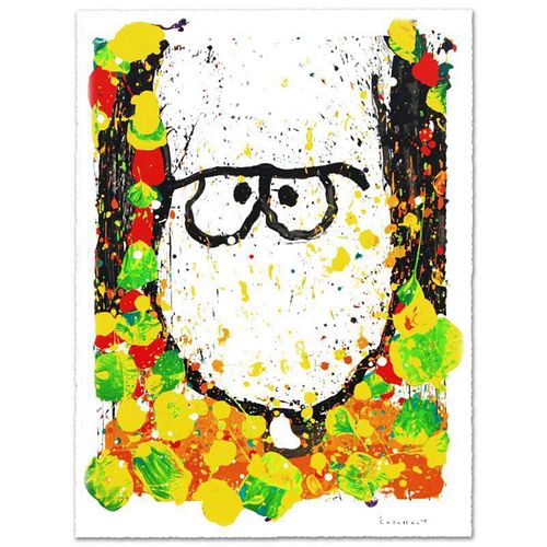 "Squeeze the Day-Monday" Limited Edition Hand Pulled Original Lithograph (26.5" x 35") by Renowned Charles Schulz Protege, Tom Everhart. Numbered and 