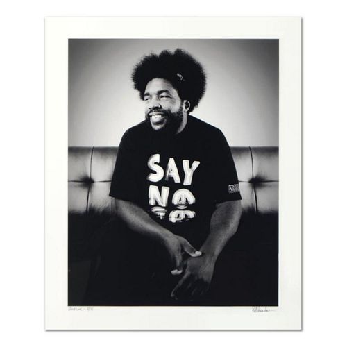 Rob Shanahan, "Questlove" Hand Signed Limited Edition Giclee with Certificate of Authenticity.