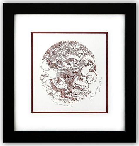 Guillaume Azoulay- Original Etching