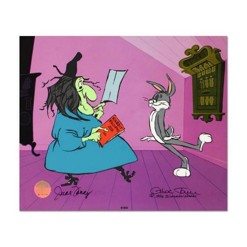 Chuck Jones "Rabbit Recipes" Hand Signed, Hand Painted Limited Edition Sericel.