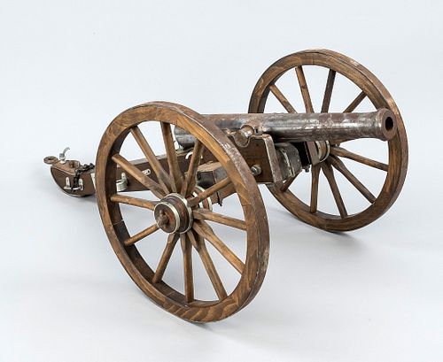 Model gun, Spain, 20th c. Iron