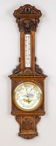 Wall barometer, probably Engla