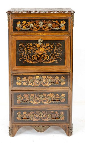 Dutch writing cabinet, 19th cent