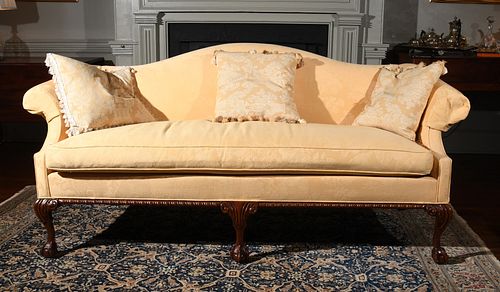 Chippendale Style Sofa, Hickory Chair