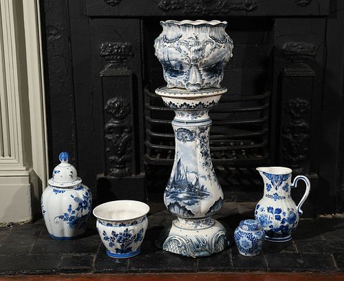 Group of Blue and White Delftware