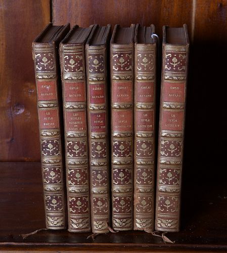 Emile Bayard, Le Style Louis XVI, Six Volumes