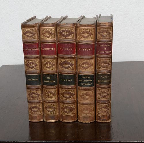 Paul Et Virginie 1882, Five Volumes
