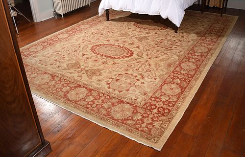 Pakistani Carpet,13ft 11in x 9ft 10in