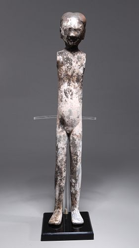 Chinese Han Dynasty Ceramic Stick Figure