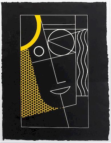 Roy Lichtenstein, (American, 1923-1997), Modern Head #2, 1970