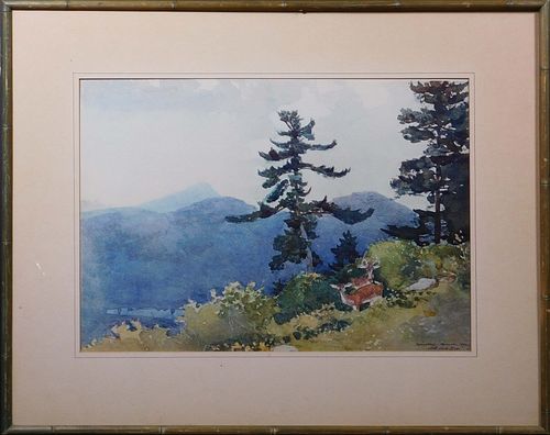 Winslow Homer: North Woods Club, Adirondacks