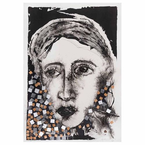 IVONNE KENNEDY, Extravío, 2020, Firmada, Mixta sobre papel, 100 x 70 cm
