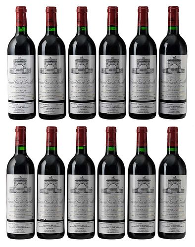 12 Bottles 1996 Chateau Leoville Las Cases