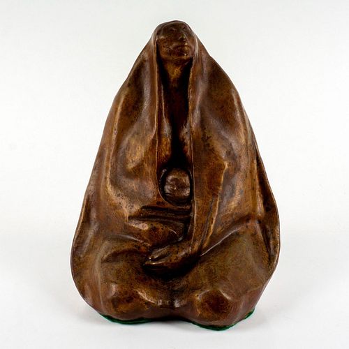 Francisco Zuniga (Costa Rican, 1912-1998) Signed Bronze Sculpture