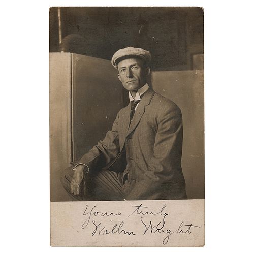 Wilbur Wright Signed Photograph