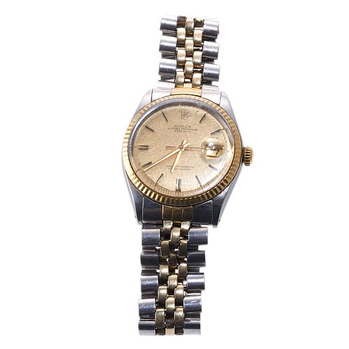 Rolex Datejust 36mm Linen Dial Automatic watch 1601