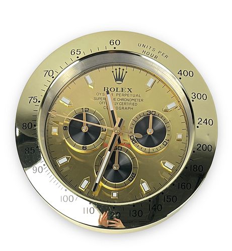 Rolex Daytona Dealer Showroom Clock