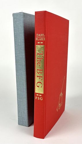 Roald Dahl Autographed 1st Ed "The BFG"