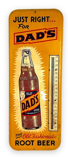 1950's Dad's Root Beer Thermometer