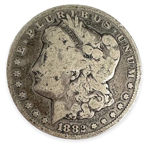 1882 CC Morgan Silver Dollar (Carson City)