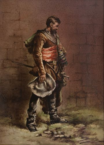 Attri. Alexandre Soustre (1845-1910) Plaque