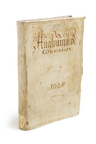 Handschrift 'Augsburgische Commission' (DTitel) 'Fuerhaltt von den Kaiserliche(n) Subdelegierten Herren Commissarien dem Mini