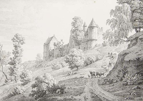 Bourgeois, ConstantRecueil de vues pittoresques de la France, comprenant les chateaux, couvents, abbayes, et autres monument