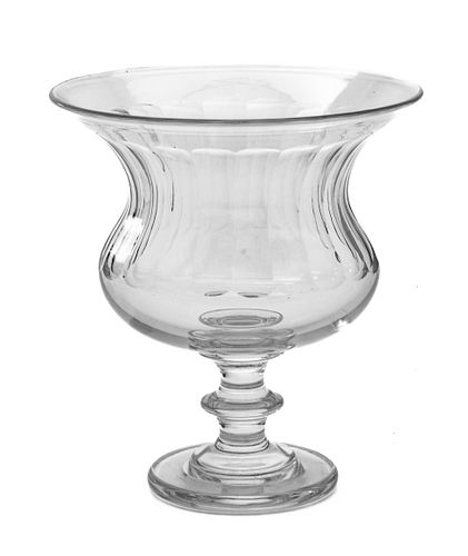 Baccarat (French, 1764) Crystal Vase, H 8'' Dia. 7''